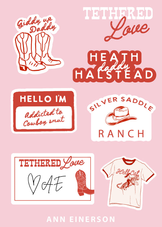 Tethered Love - PRE-ORDER WITH STICKER SHEET & SIGNED BOOKPLATE