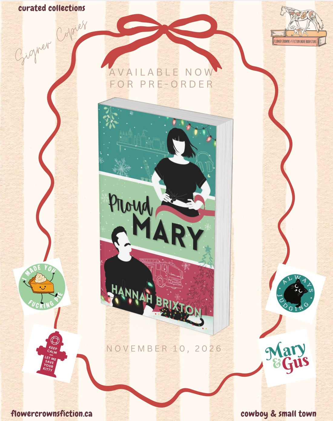 Proud Mary - SIGNED PRE-ORDER WITH STICKERS