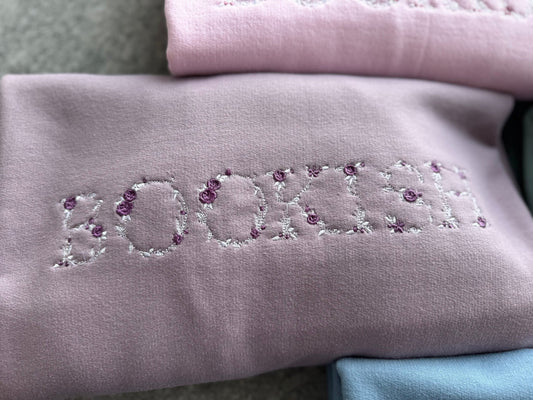 Bookish Floral Sweatshirt