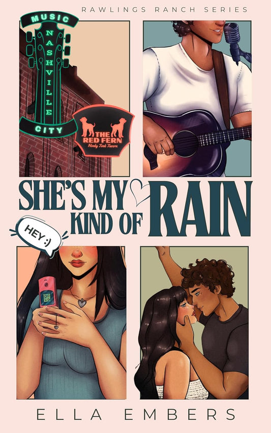 She's My Kind Of Rain - WITH CHARACTER ART & SIGNED BOOKPLATE