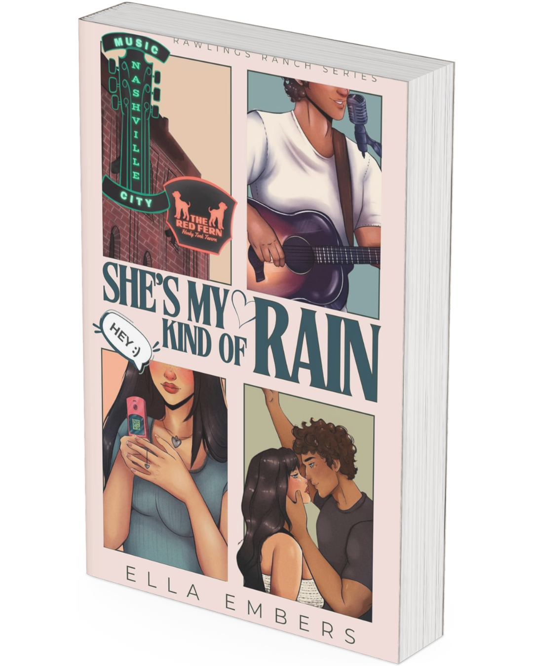 She's My Kind Of Rain - WITH CHARACTER ART & SIGNED BOOKPLATE