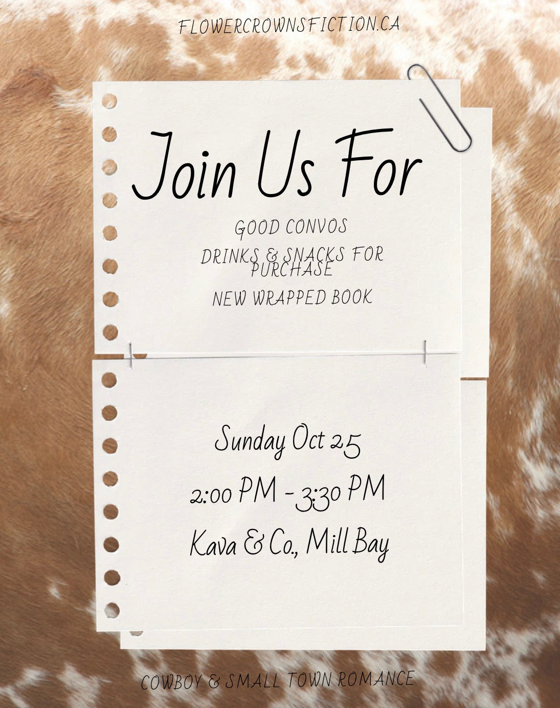 Reverse Book Club - October 25, 2:00 PM to 3:30 PM at Kava & Co.