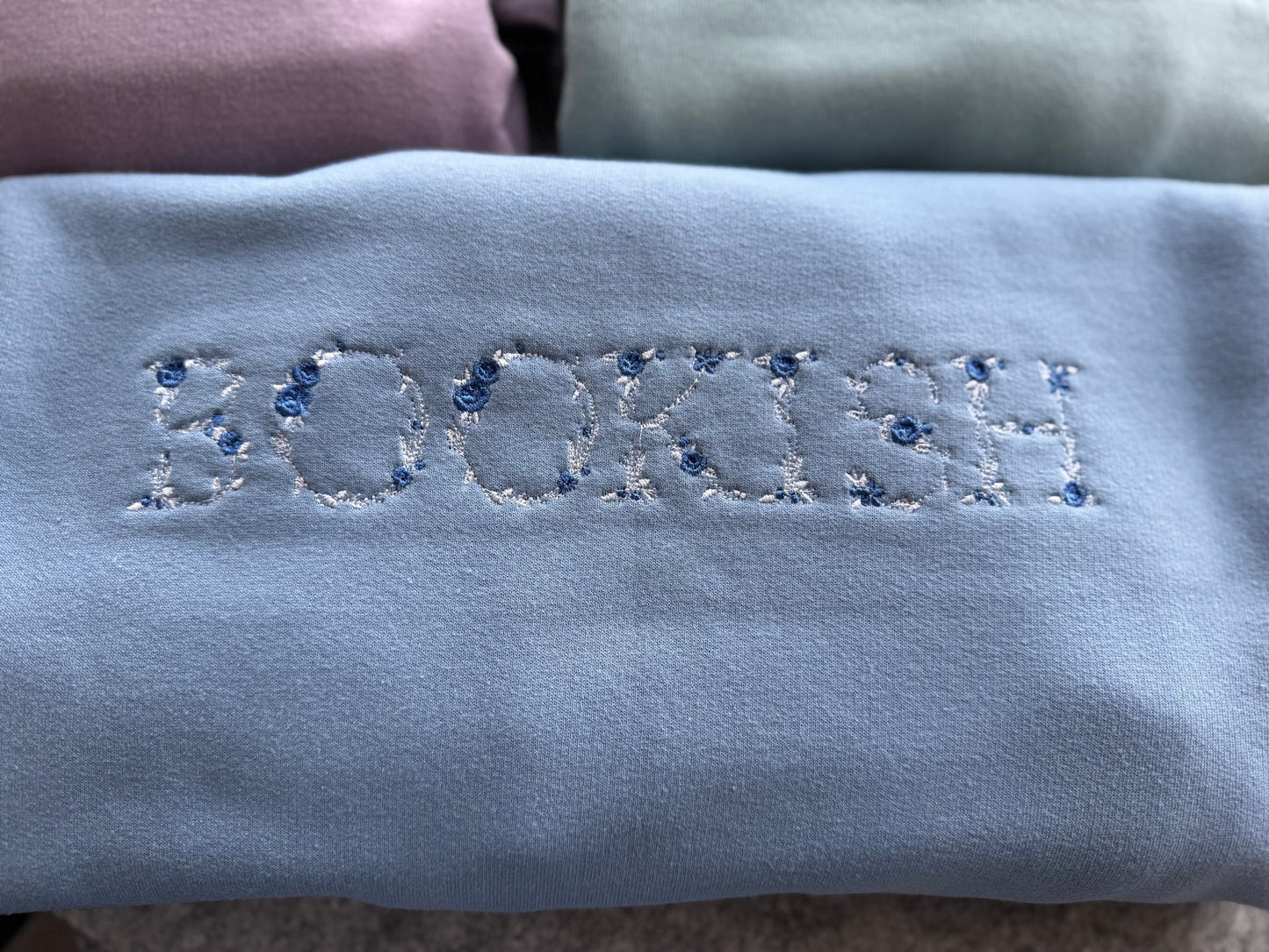 Bookish Floral Sweatshirt