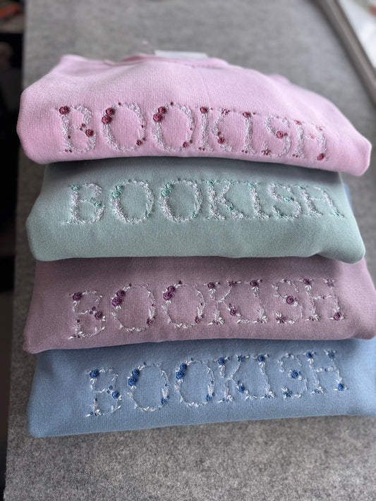 Bookish Floral Sweatshirt