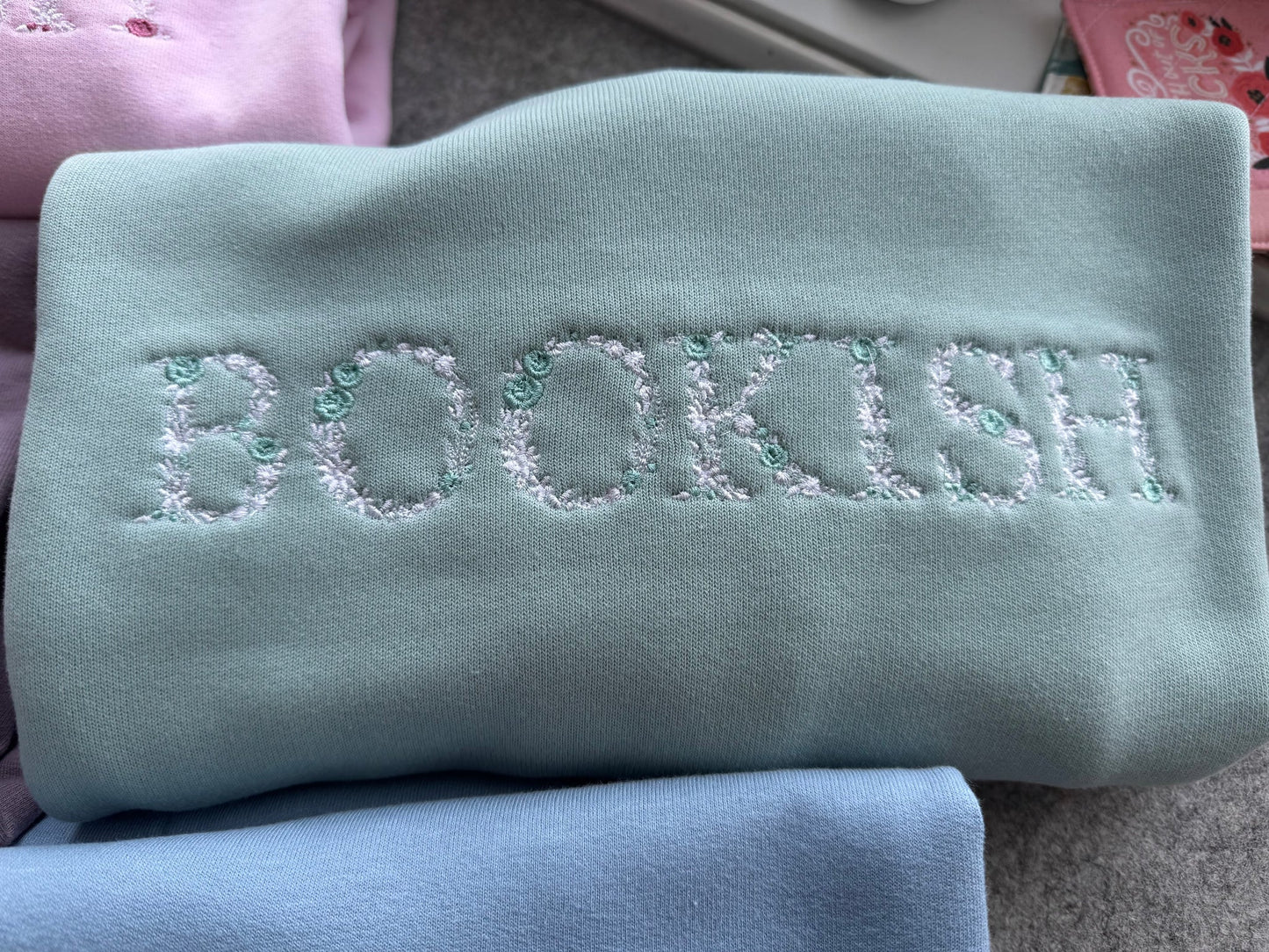 Bookish Floral Sweatshirt
