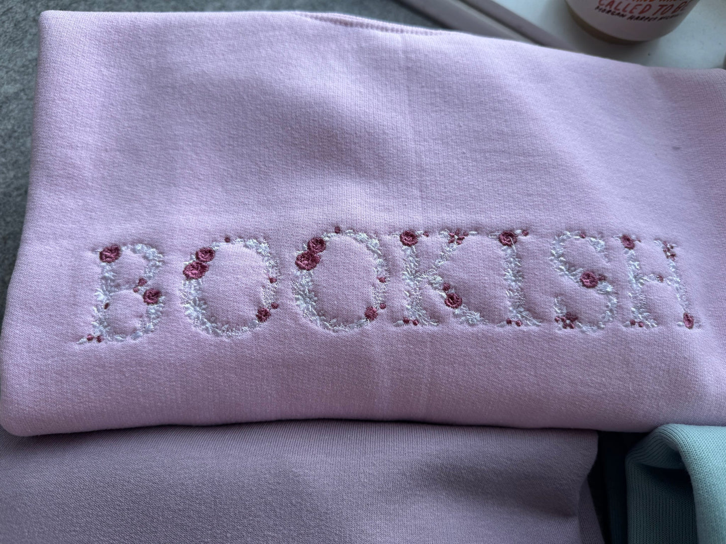 Bookish Floral Sweatshirt