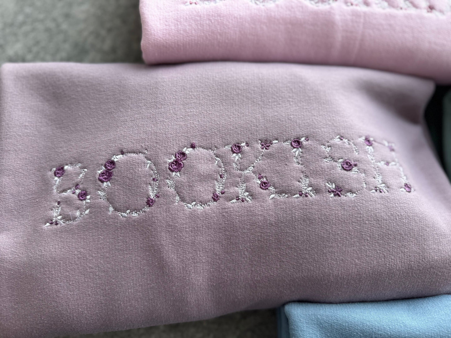 Bookish Floral Sweatshirt