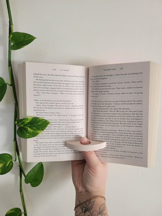 Book Page Holders with Pouch